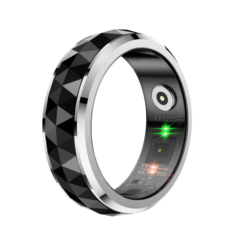 Colmi R11 Smart Ring featuring rotating design for stress relief, presented by Ovin — image 1